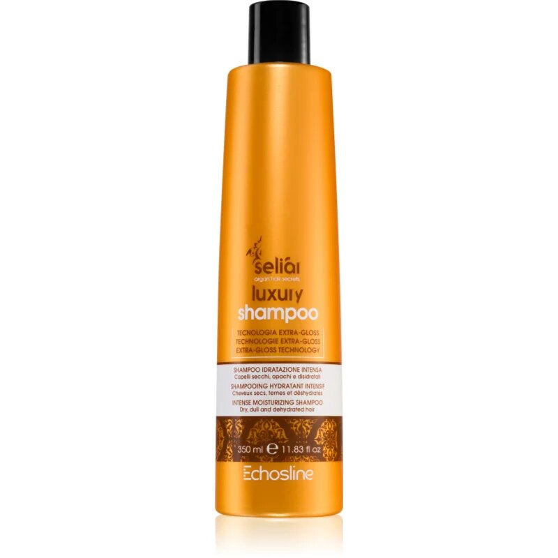 Echosline Seliár Luxury hydratační šampon pro suché vlasy 350 ml