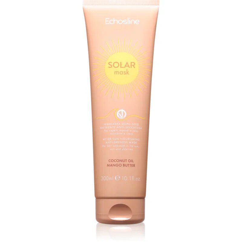 Echosline SOLAR Mask vyživující maska pro vlasy namáhané sluncem 300 ml