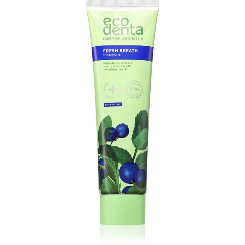 Ecodenta Fresh Breath osvěžující zubní pasta s bělicím účinkem 100 ml