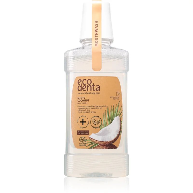 Ecodenta Minty Coconut ústní voda s kokosem 250 ml