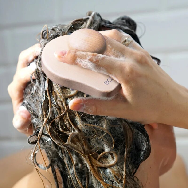 EcoTools Scalp masážní kartáč na vlasy a vlasovou pokožku 1 ks