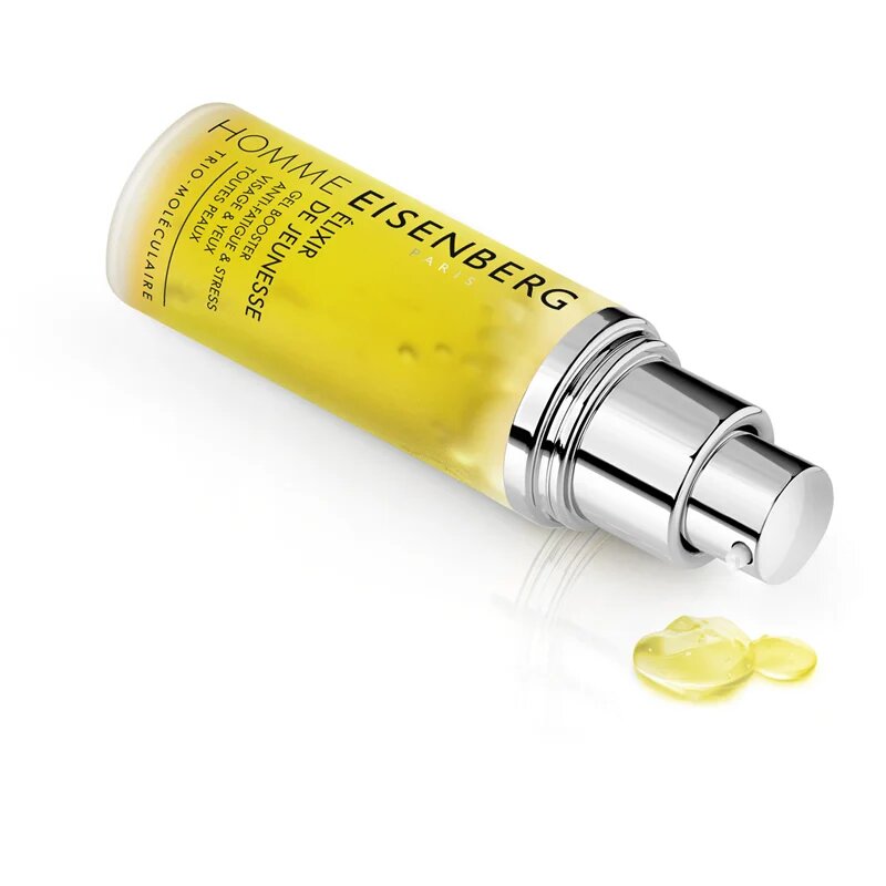 Eisenberg Homme Élixir de Jeunesse hydratační pleťový gel proti známkám únavy 30 ml