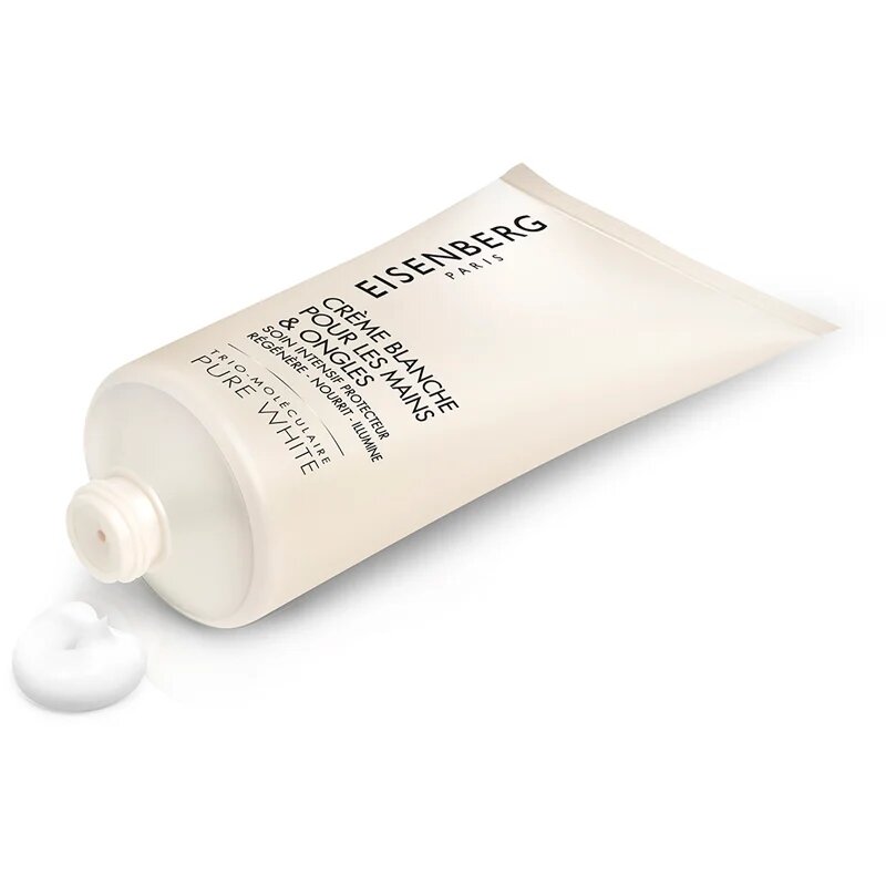 Eisenberg Pure White Crème Blanche pour les Mains & Ongles rozjasňující krém na ruce proti pigmentovým skvrnám 75 ml