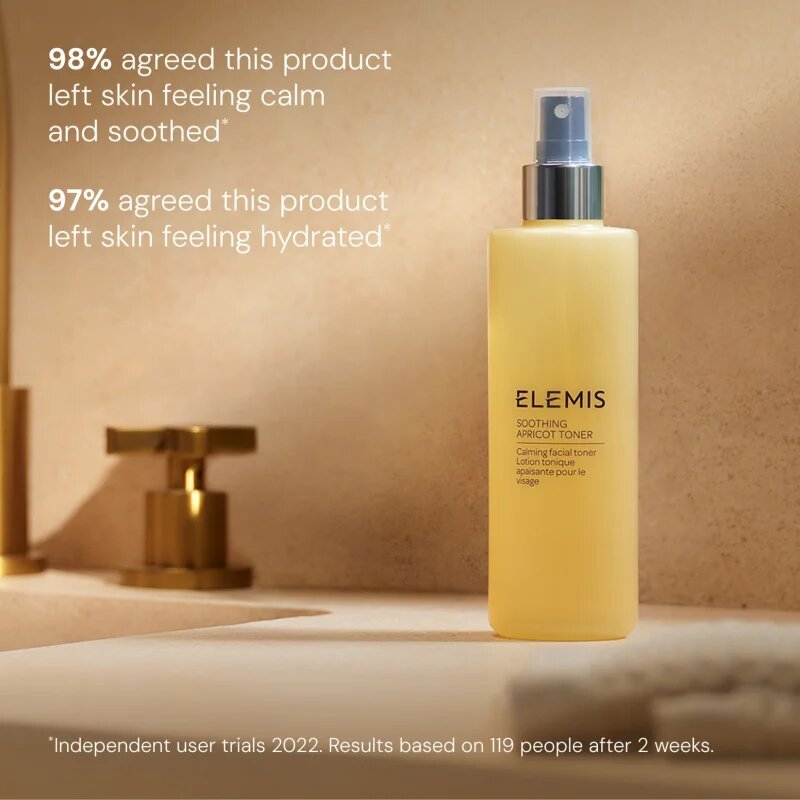Elemis Advanced Skincare Soothing Apricot Toner zklidňující tonikum pro citlivou pleť 200 ml