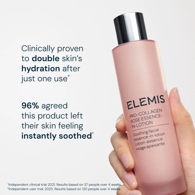 Elemis Pro-Collagen Rose Essence-In-Lotion pleťová esence pro intenzivní hydrataci 100 ml