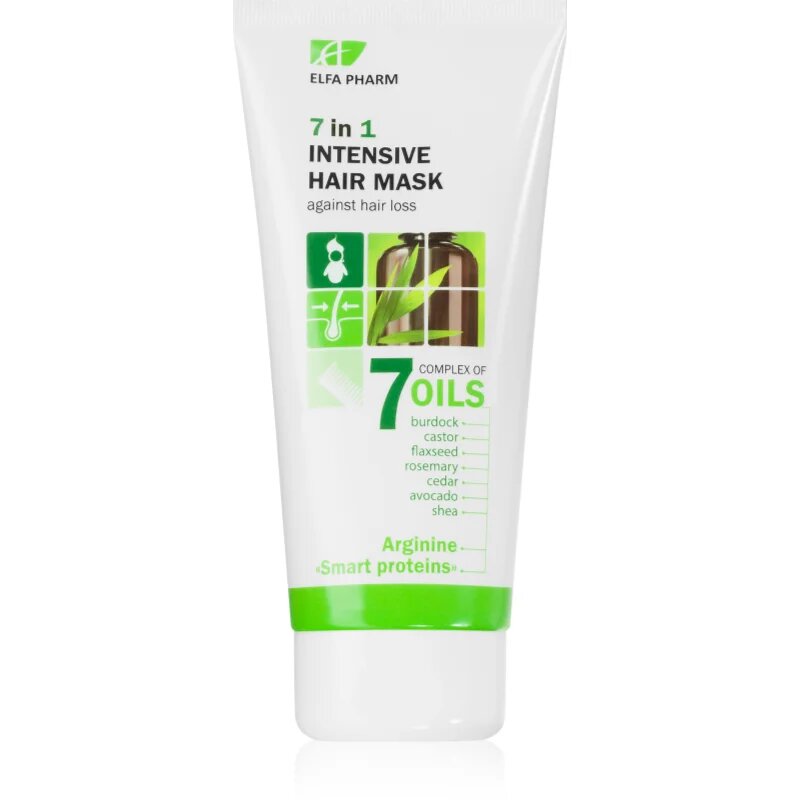 Elfa Pharm Intensive Cosmetic Complex Of 7 Oils 7in1 Intensive Hair Mask regenerační maska proti padání vlasů 200 ml