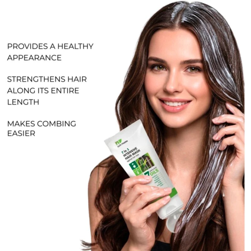 Elfa Pharm Intensive Cosmetic Complex Of 7 Oils 7in1 Intensive Hair Mask regenerační maska proti padání vlasů 200 ml
