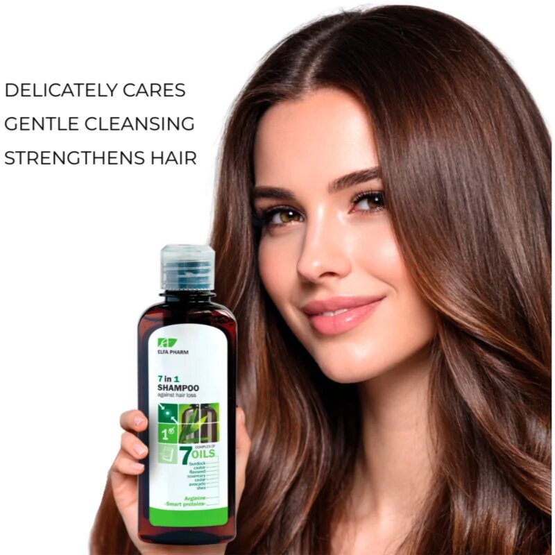 Elfa Pharm Intensive Cosmetic Complex Of 7 Oils 7in1 Shampoo šampon proti vypadávání vlasů 200 ml