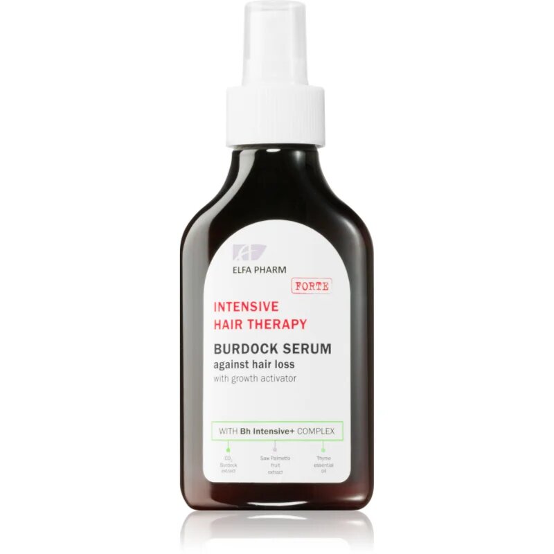 Elfa Pharm Intensive Cosmetic Intensive Hair Therapy Burdock Serum sérum proti padání vlasů s růstovým aktivátorem 100 ml