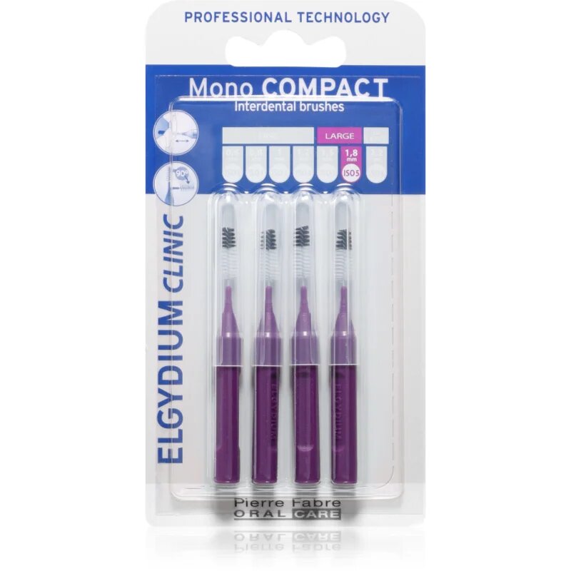 Elgydium Mono Compact mezizubní kartáčky 4 ks
