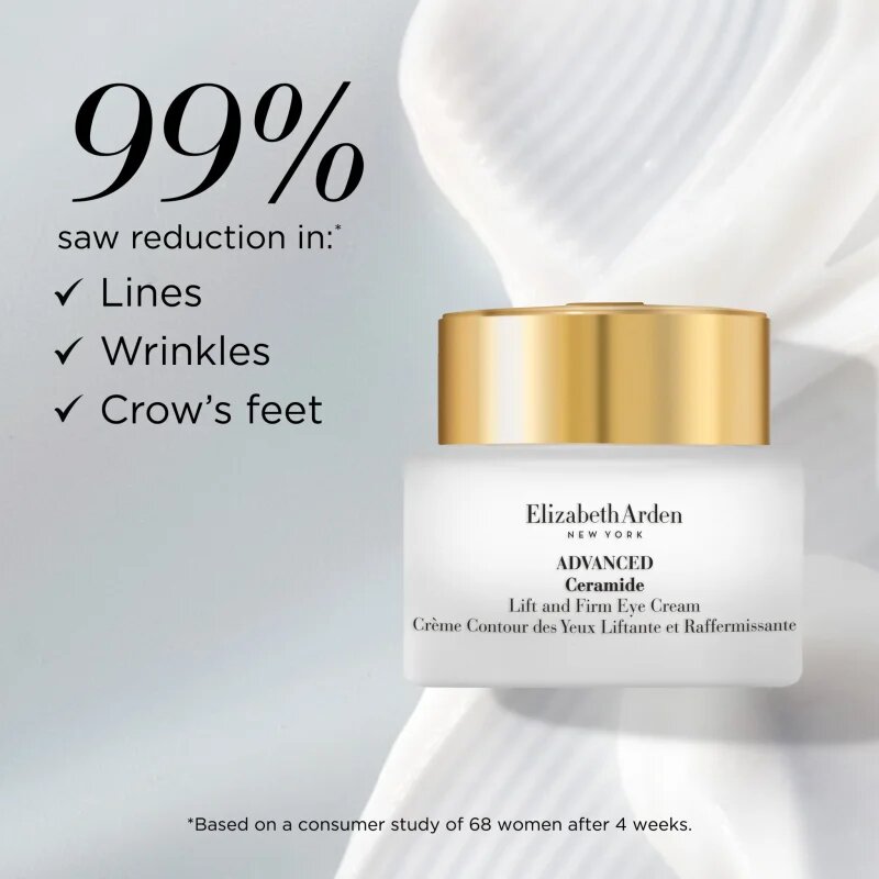 Elizabeth Arden Advanced Ceramide Lift and Firm Eye Cream liftingový oční krém se zpevňujícím účinkem pro ženy 15 ml