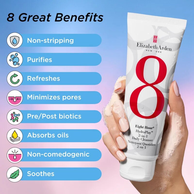 Elizabeth Arden Eight Hour Eight Hour HydraPlay čisticí přípravek na obličej 125 ml