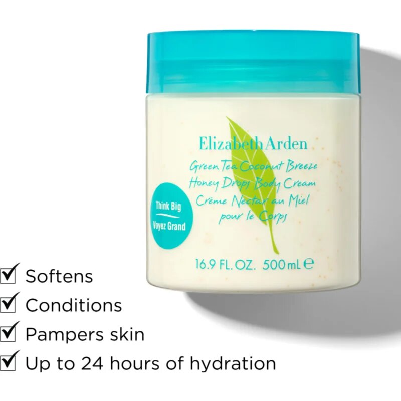 Elizabeth Arden Green Tea Coconut breeze tělové máslo pro ženy 500 ml
