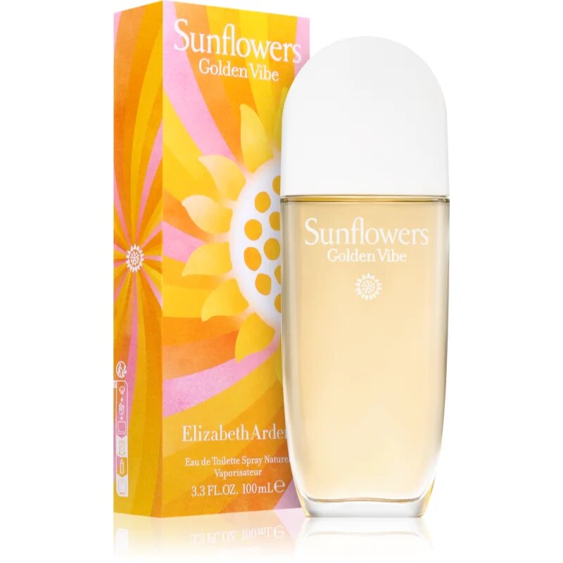 Elizabeth Arden Sunflowers Golden Vibe toaletní voda pro ženy 100 ml