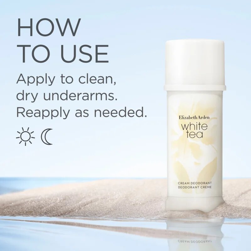 Elizabeth Arden White Tea deodorant v krému pro ženy 40 ml