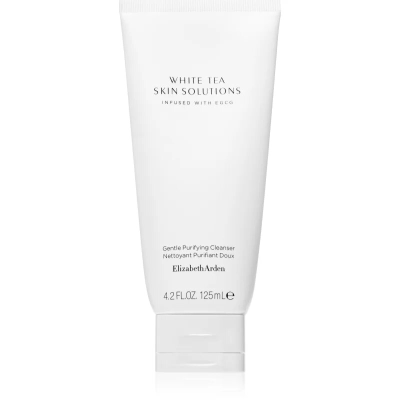 Elizabeth Arden White Tea Skin Solutions Gentle Purifying Cleanser jemný čisticí krém pro ženy 125 ml