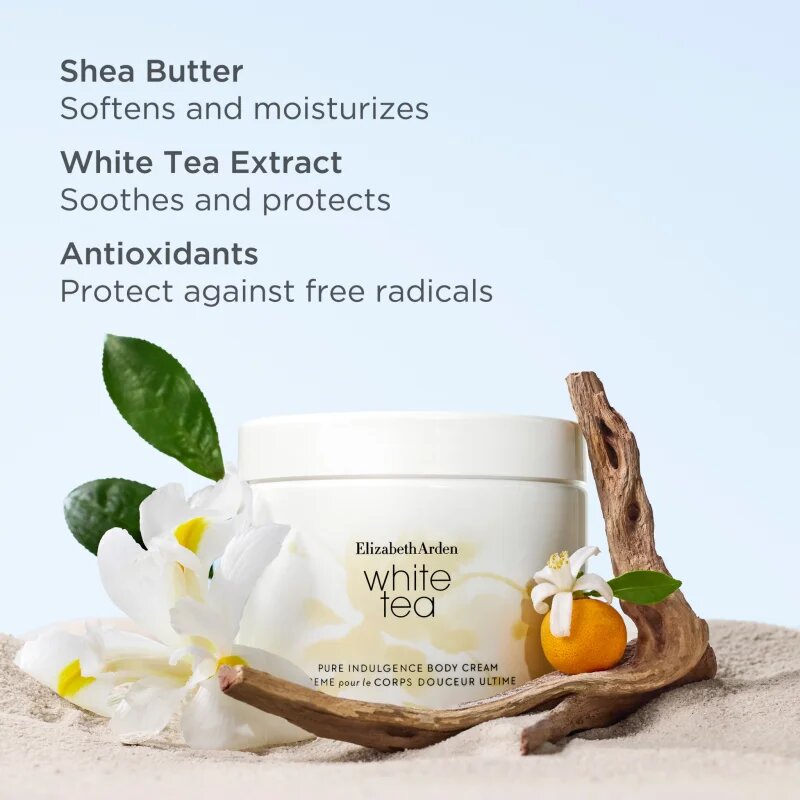Elizabeth Arden White Tea tělový krém pro ženy 400 ml
