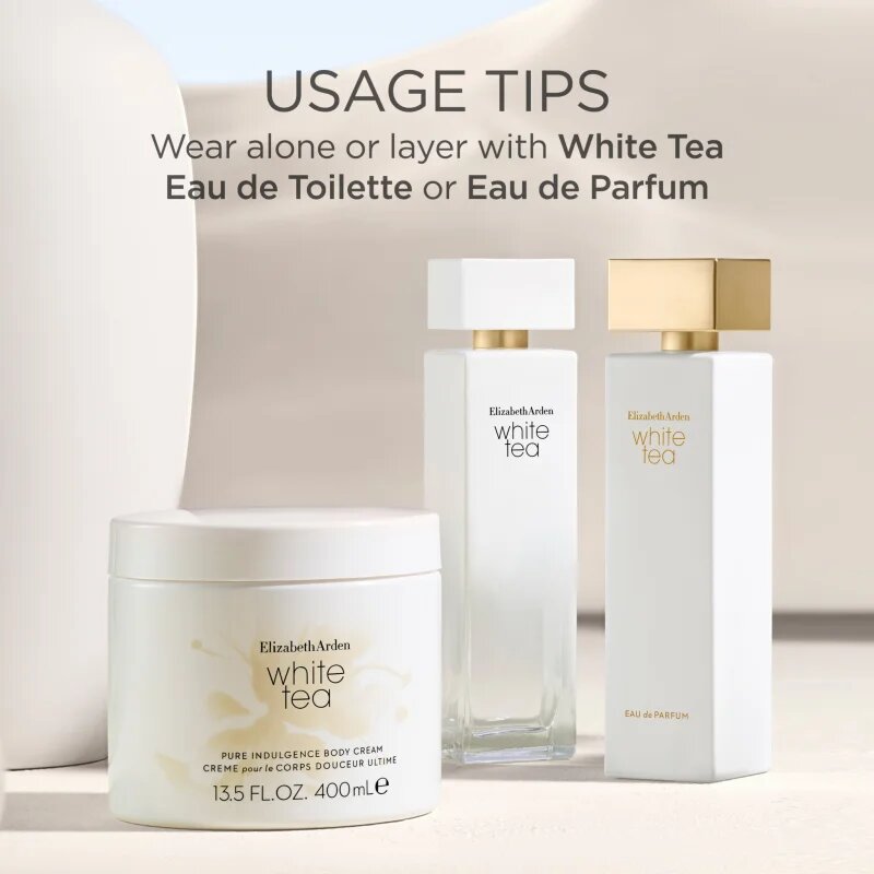 Elizabeth Arden White Tea tělový krém pro ženy 400 ml