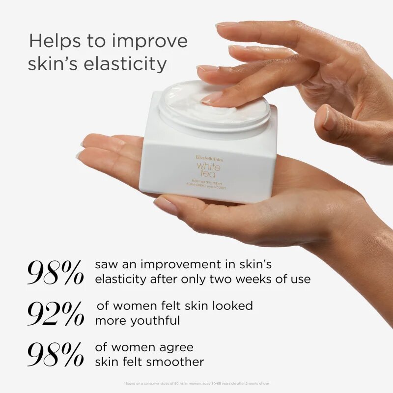 Elizabeth Arden White Tea VivaScent tělový krém pro ženy 225 ml