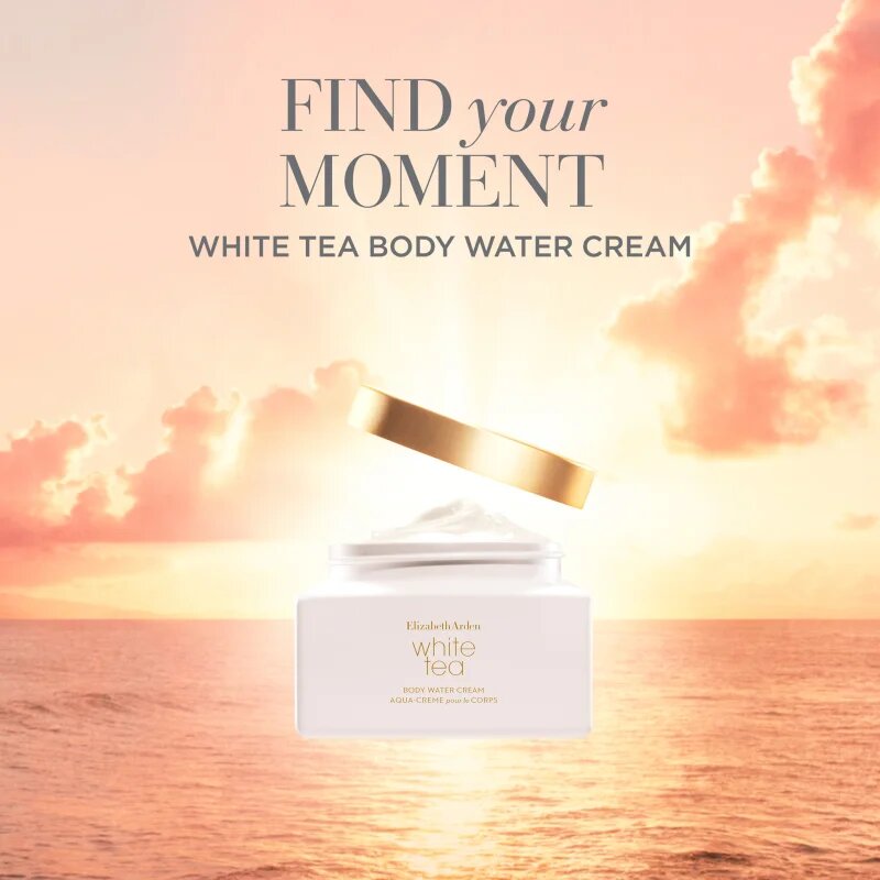 Elizabeth Arden White Tea VivaScent tělový krém pro ženy 225 ml