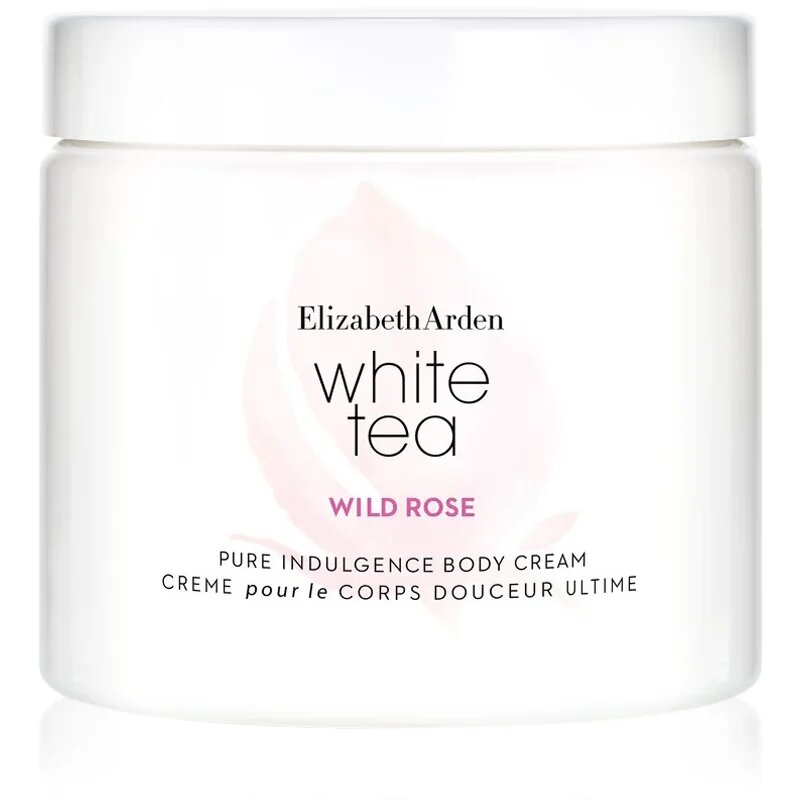 Elizabeth Arden White Tea Wild Rose tělový krém z růže pro ženy 400 ml