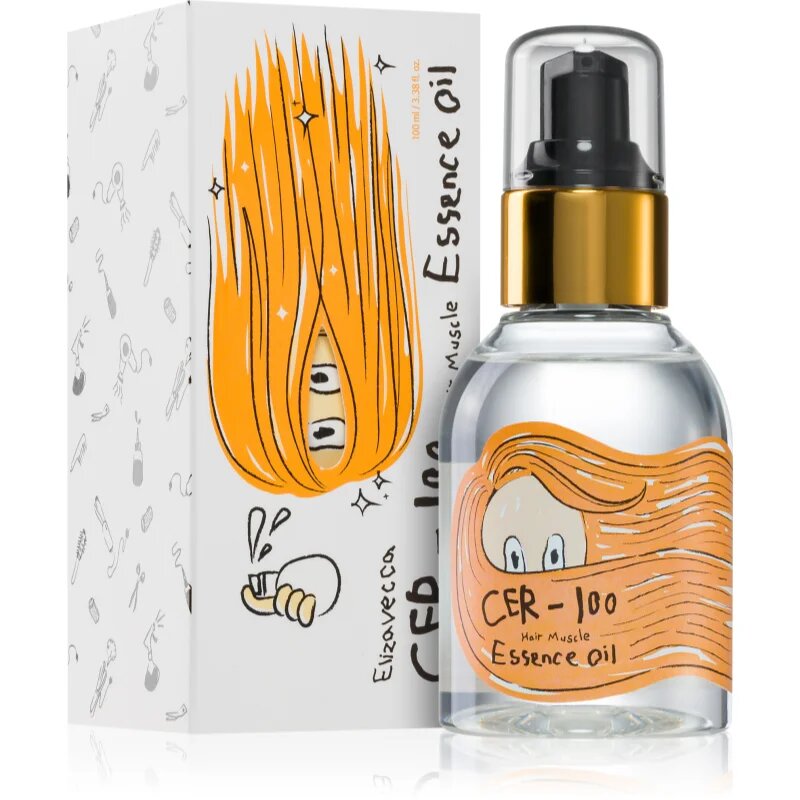 Elizavecca Cer-100 Hair Muscle Essence Oil hydratační regenerační olej pro poškozené vlasy 100 ml