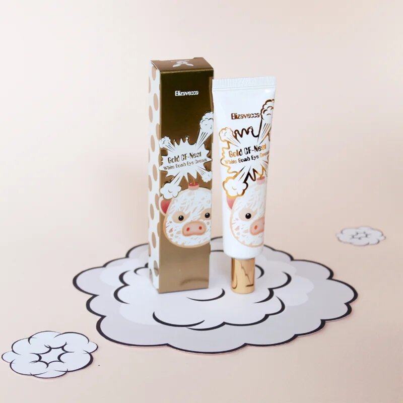 Elizavecca Gold CF-Nest White Bomb protivráskový rozjasňující oční krém 30 ml