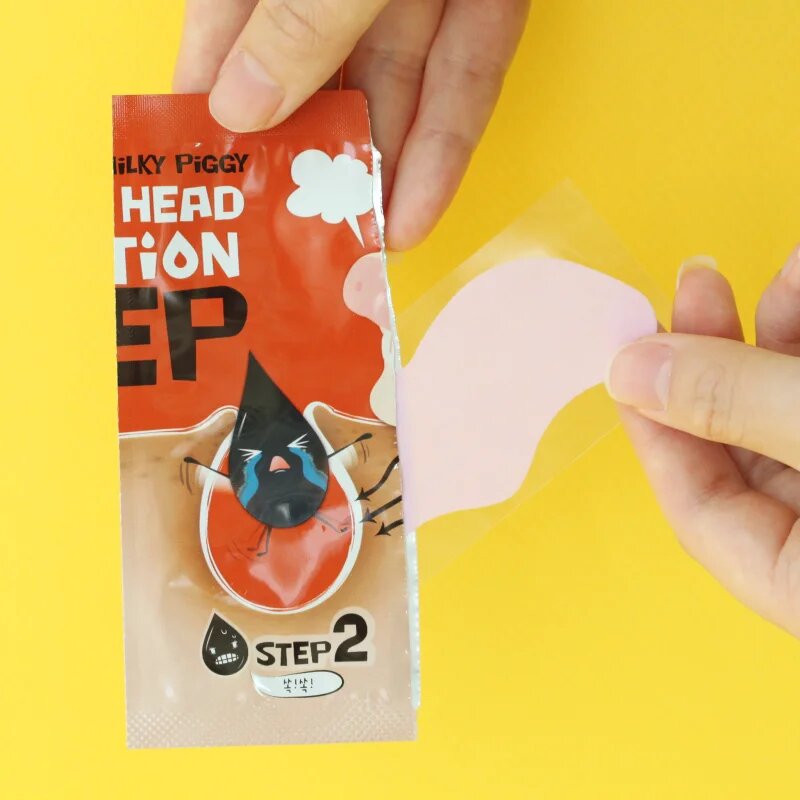 Elizavecca Milky Piggy 3 Step Black Head Solution třífázová péče na černé tečky 1 ks