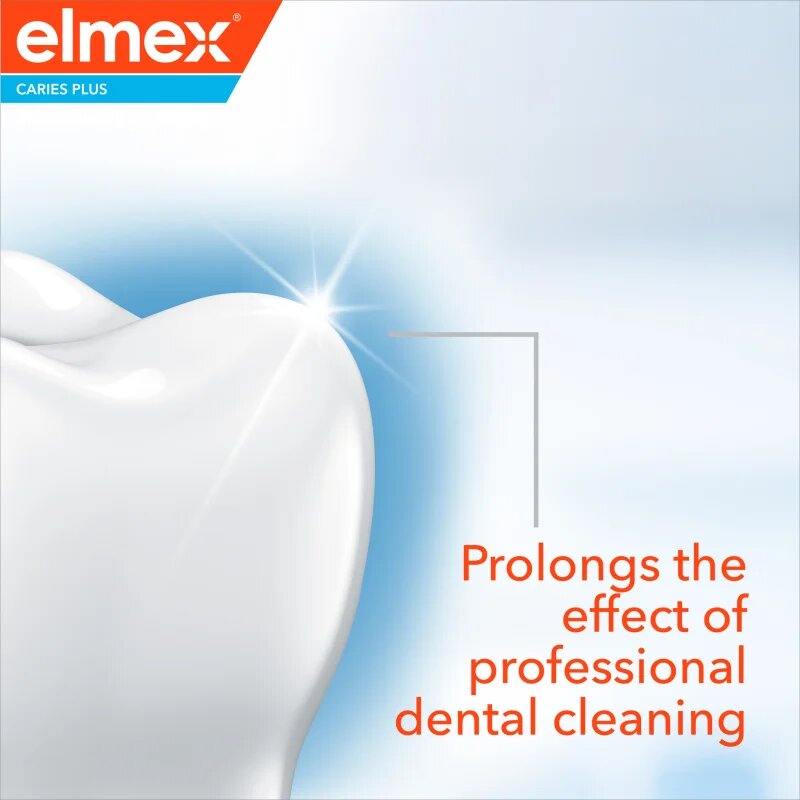 Elmex Caries Plus Intensive Cleaning bělicí zubní pasta pro kompletní péči 50 ml