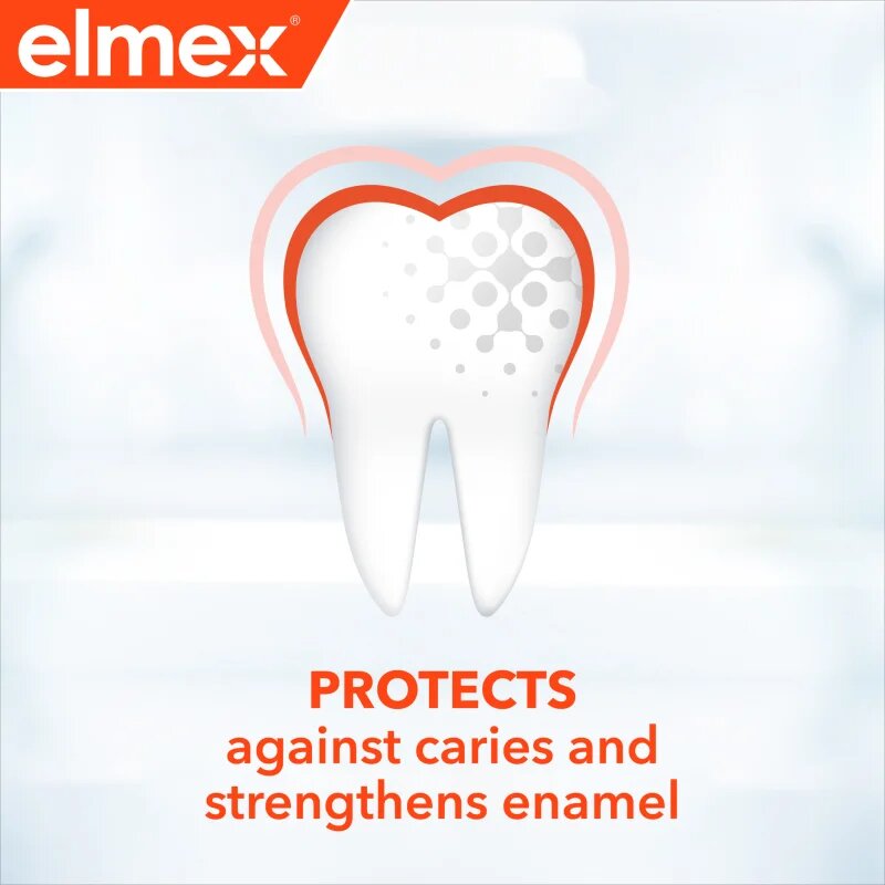 Elmex Caries Protection Gentle White bělicí zubní pasta s fluoridem 75 ml