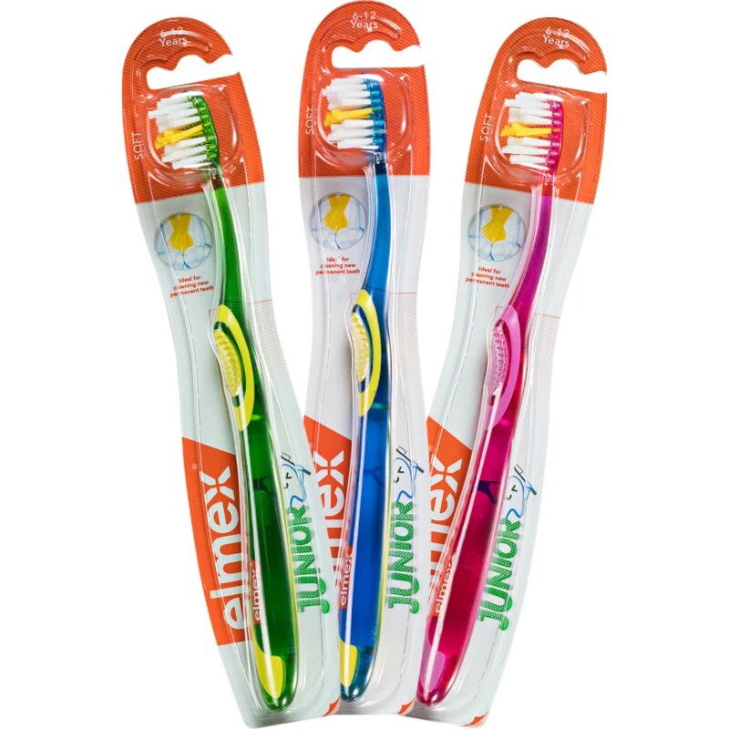 Elmex Caries Protection Junior zubní kartáček junior soft 1 ks
