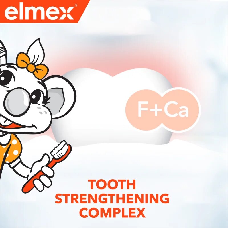 Elmex Caries Protection Kids zubní pasta pro děti 2 x 50 ml