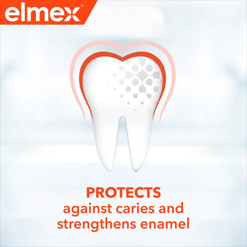 Elmex Caries Protection zubní pasta chránící před zubním kazem s fluoridem 3x75 ml