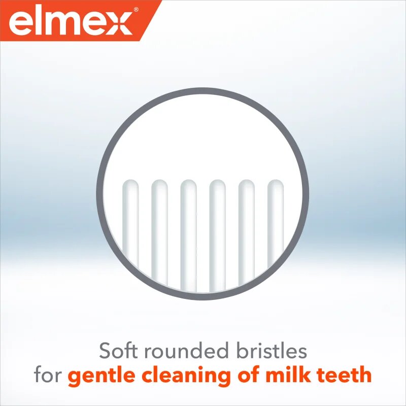 Elmex Children's Toothbrush zubní kartáček pro děti soft 3-6 years 2 ks
