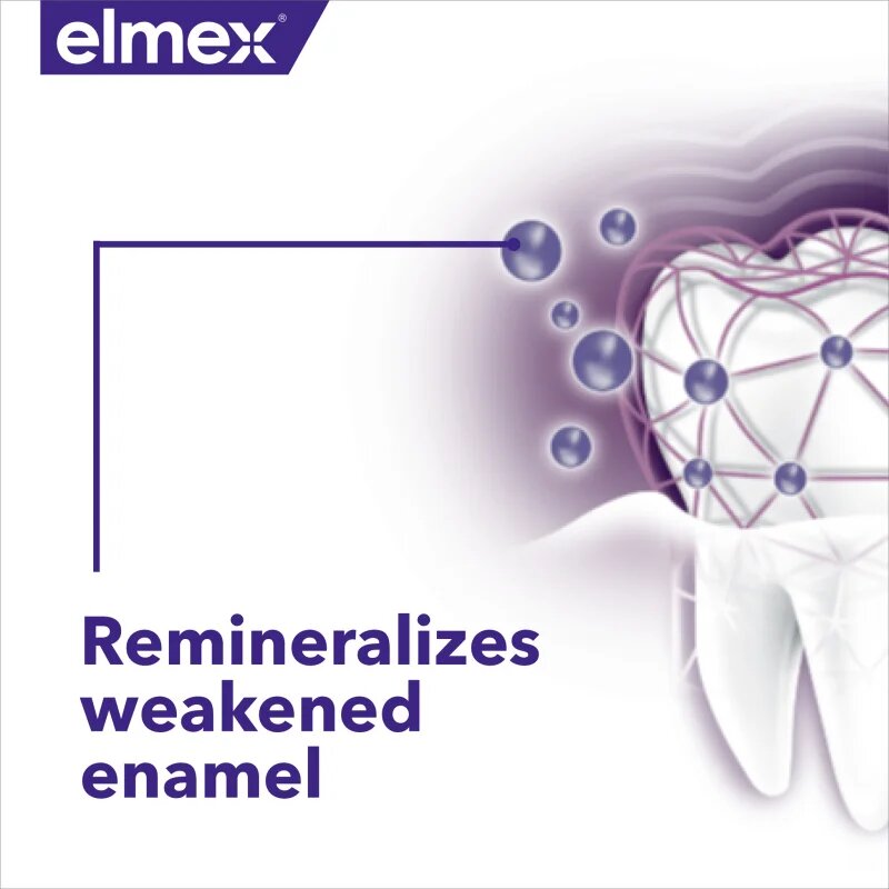 Elmex Opti-namel Seal & Strengthen zubní pasta chránící zubní sklovinu 3x75 ml
