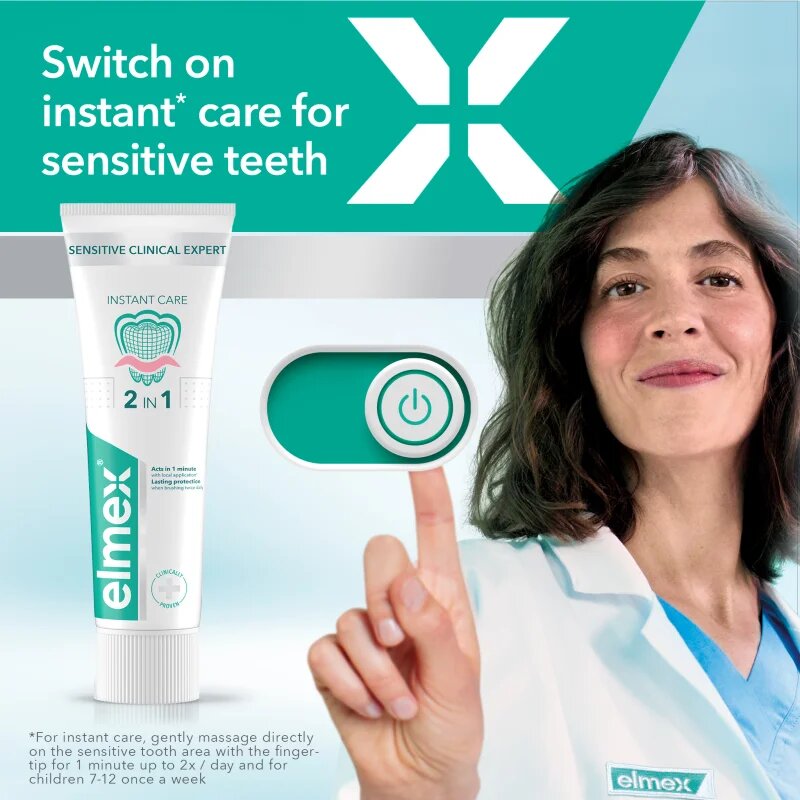Elmex Sensitive Clinical Expert zubní pasta pro citlivé zuby 75 ml