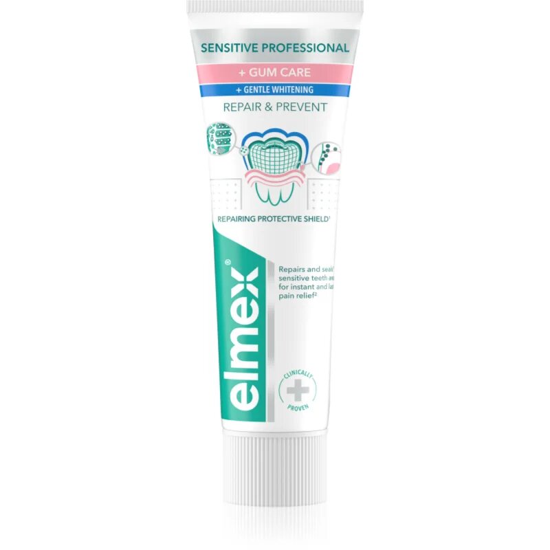 Elmex Sensitive Professional Repair & Prevent White zubní pasta 75 ml