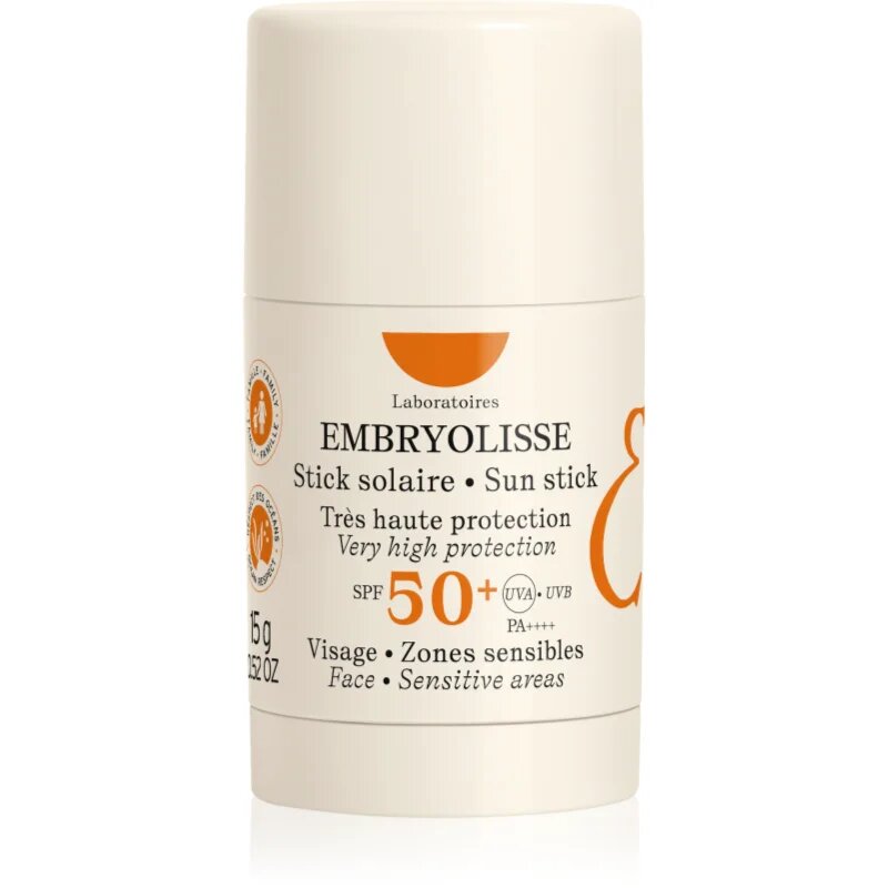 Embryolisse Stick Solaire SPF50+ opalovací krém v tyčince SPF 50+ 15 g