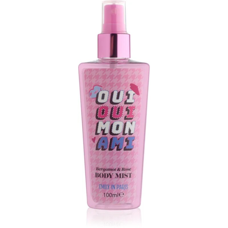 Emily In Paris Bergamot and Rose tělová mlha pro ženy 100 ml