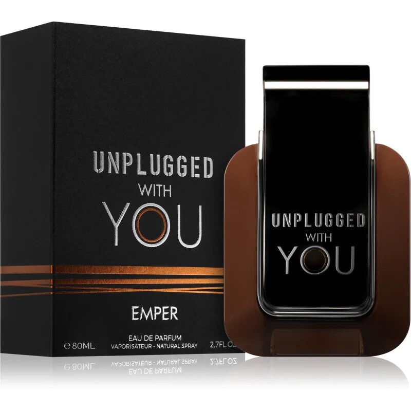 Emper Unplugged With You parfémovaná voda pro muže 80 ml