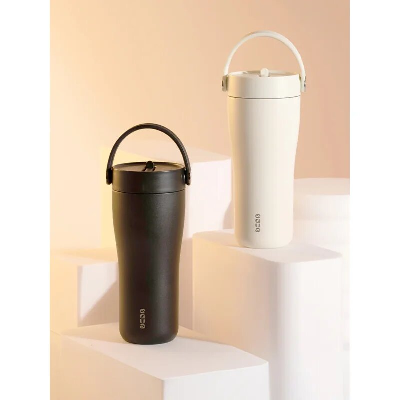 EQUA Carry Cup nerezový hrnek termo Black 1 ks