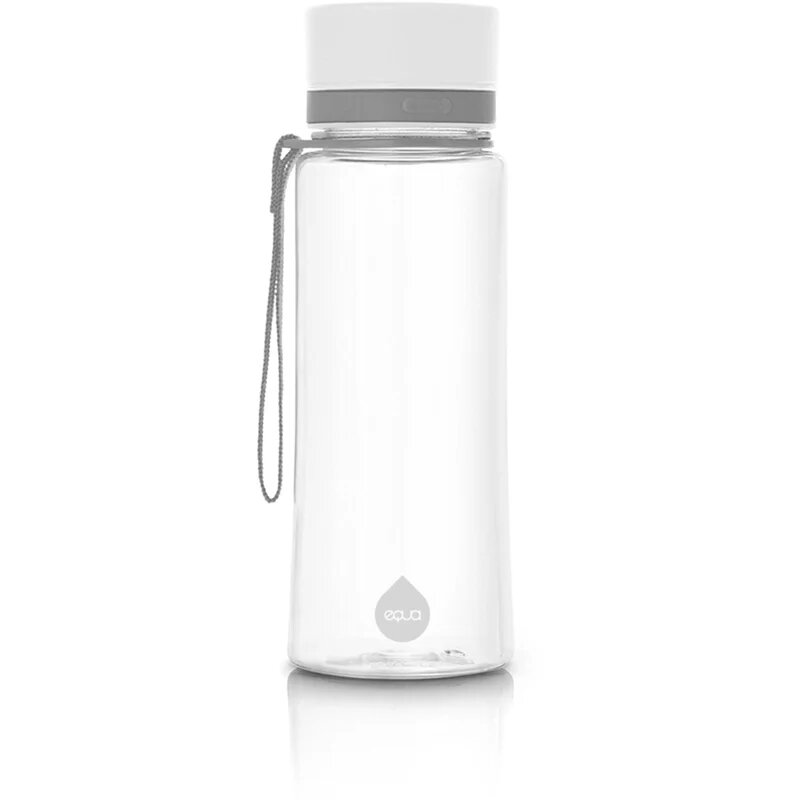 EQUA Plain láhev na vodu barva White 1 ks