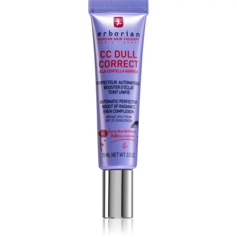 Erborian CC Dull Correct rozjasňující CC krém SPF 25 15 ml
