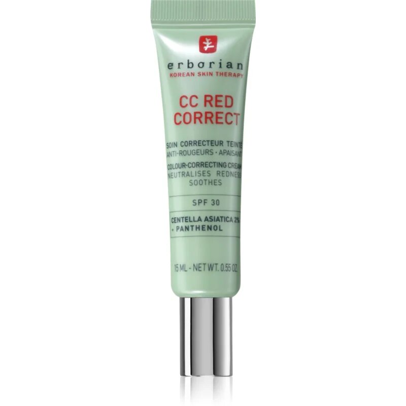 Erborian CC Red Correct CC krém proti začervenání pleti SPF 30 15 ml