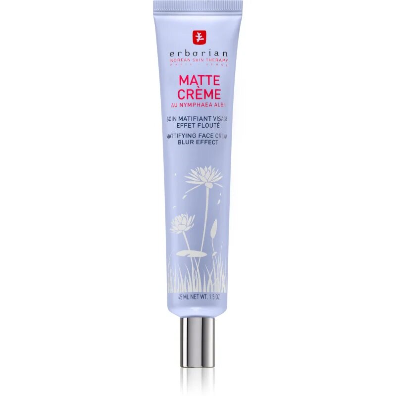 Erborian Matte svěží matující krém pro sjednocení barevného tónu pleti 45 ml