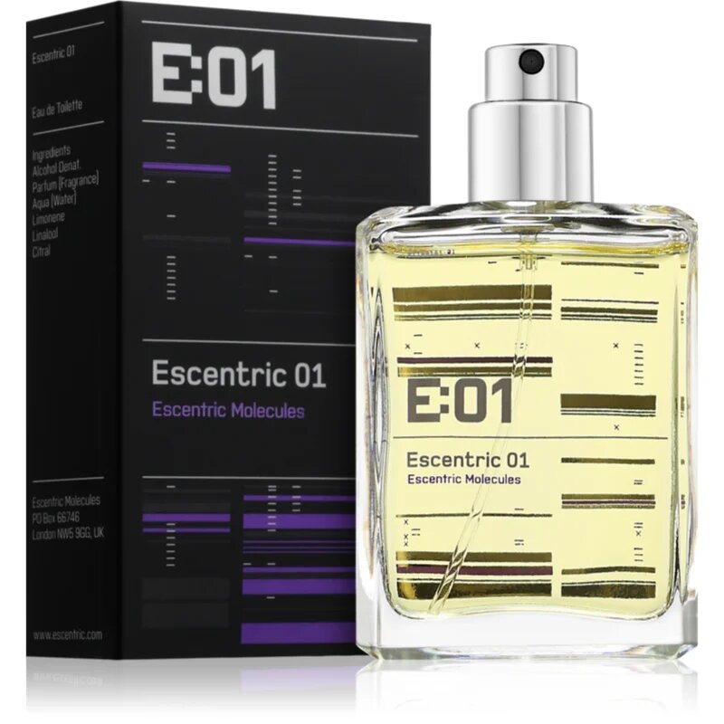 Escentric Molecules Escentric 01 toaletní voda unisex 30 ml