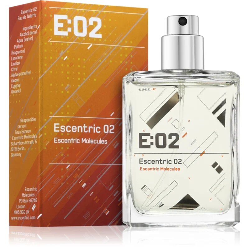 Escentric Molecules Escentric 02 toaletní voda unisex 30 ml