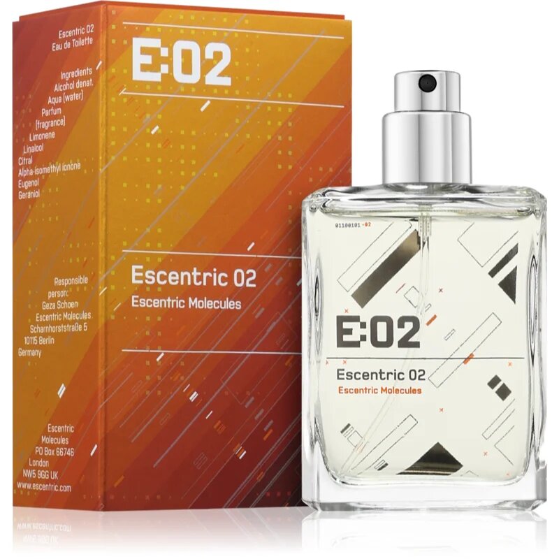 Escentric Molecules Escentric 02 toaletní voda unisex + Case 30 ml