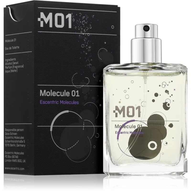 Escentric Molecules Molecule 01 toaletní voda unisex + Case 30 ml