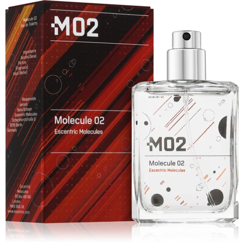 Escentric Molecules Molecule 02 toaletní voda unisex + Case 30 ml